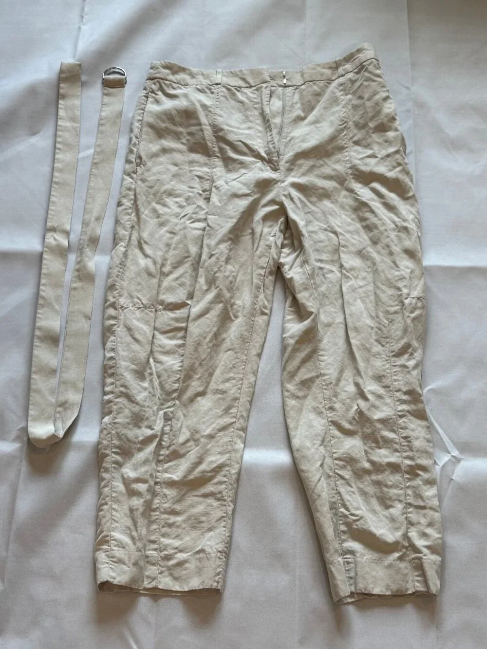 Banana Republic High-Rise Barrel Tencel™-Linen Pant